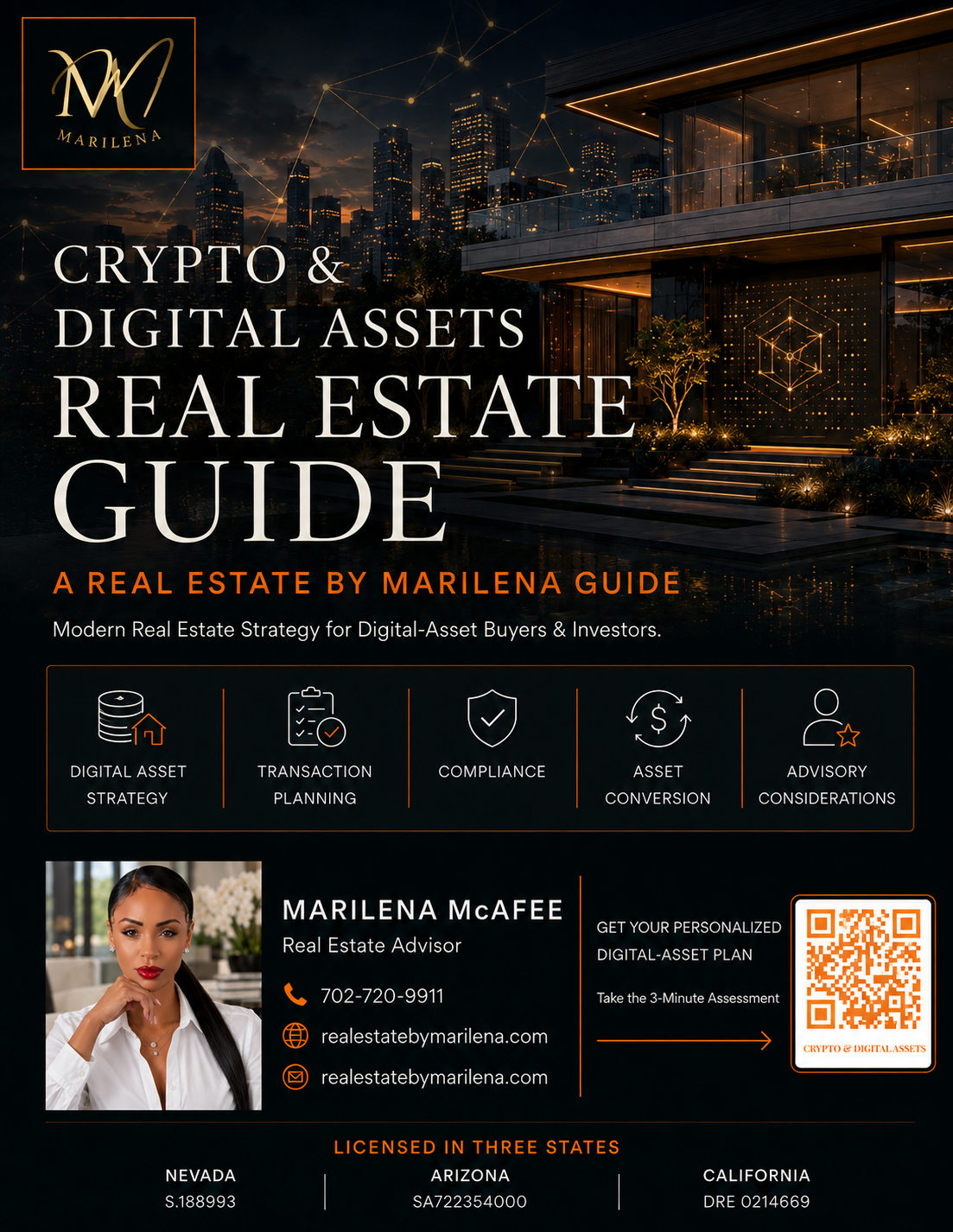 Crypto & Digital Assets Real Estate Guide cover
