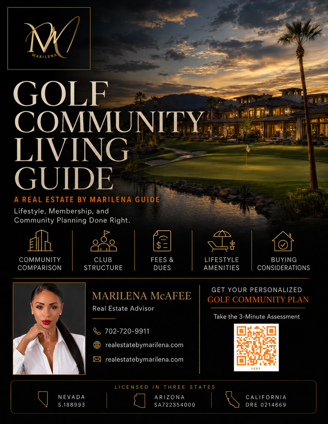 Golf Community Living Guide cover